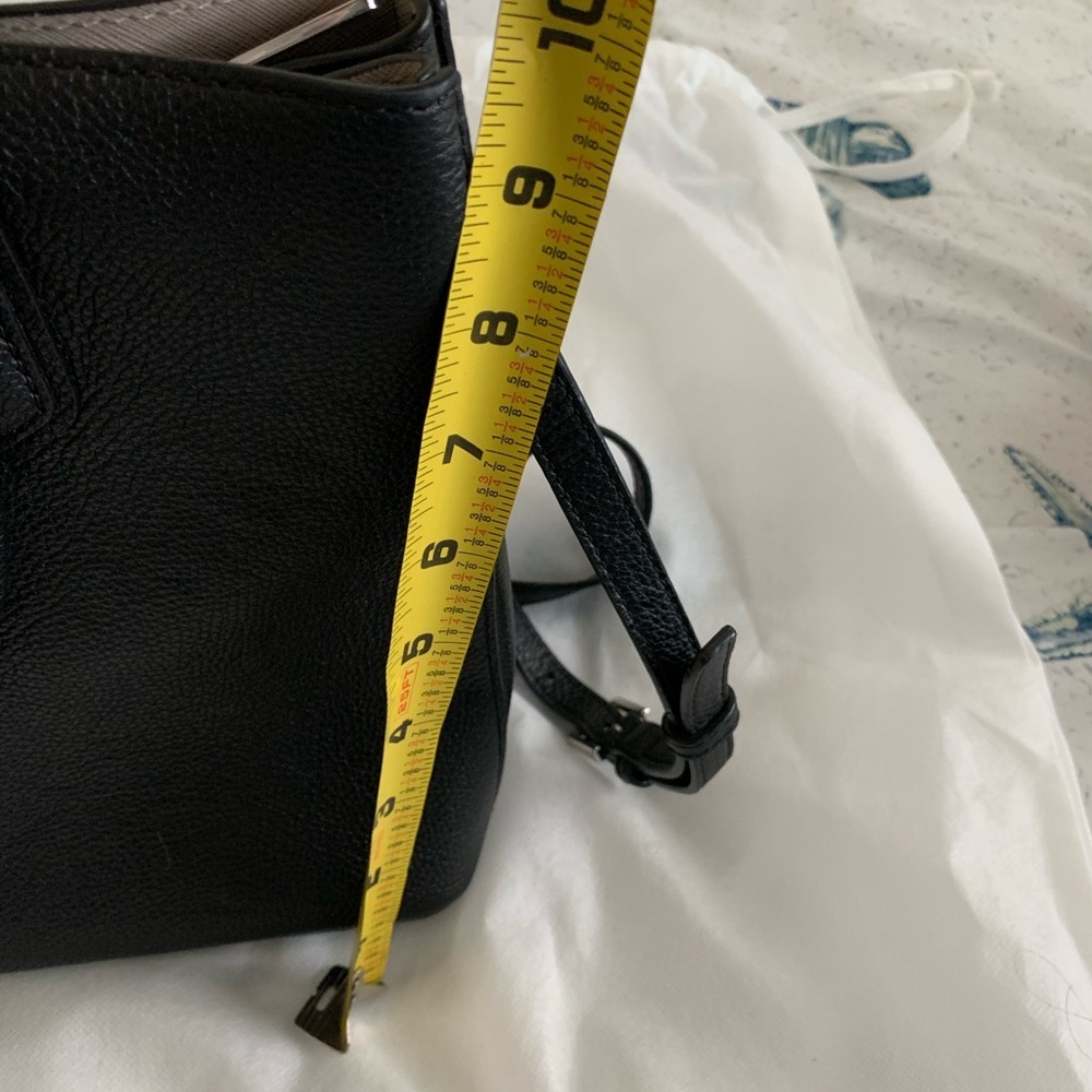 Michael Kors Black Adele Large Satchel Bag - Picture 11 of 12